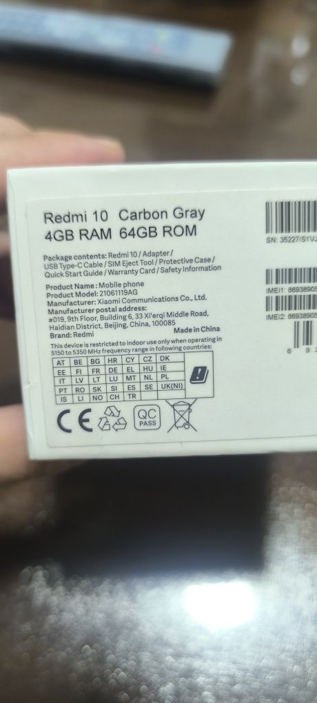 Продам свой Redmi 10
