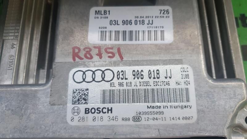 Calculator ecu Audi A4 2007-> 8K2, B8 0281018346