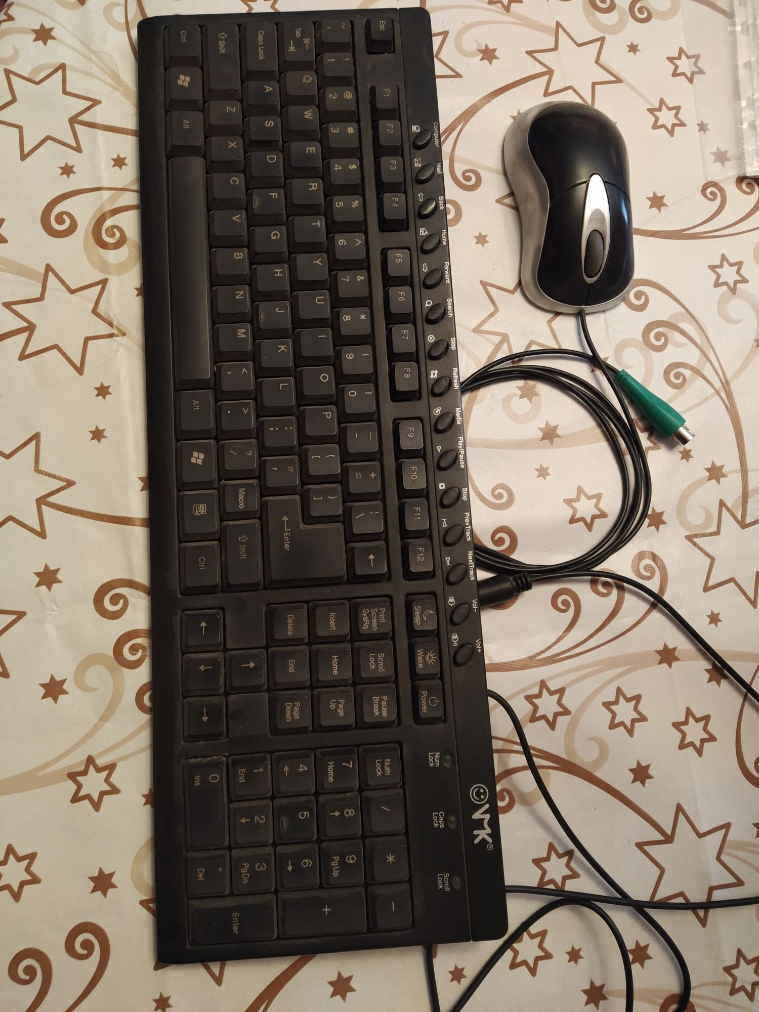 Tastatură și mouse PS 2