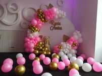 ARANJAMENTE BALOANE botez, majorat, gender reveal, aniversare 18 ani