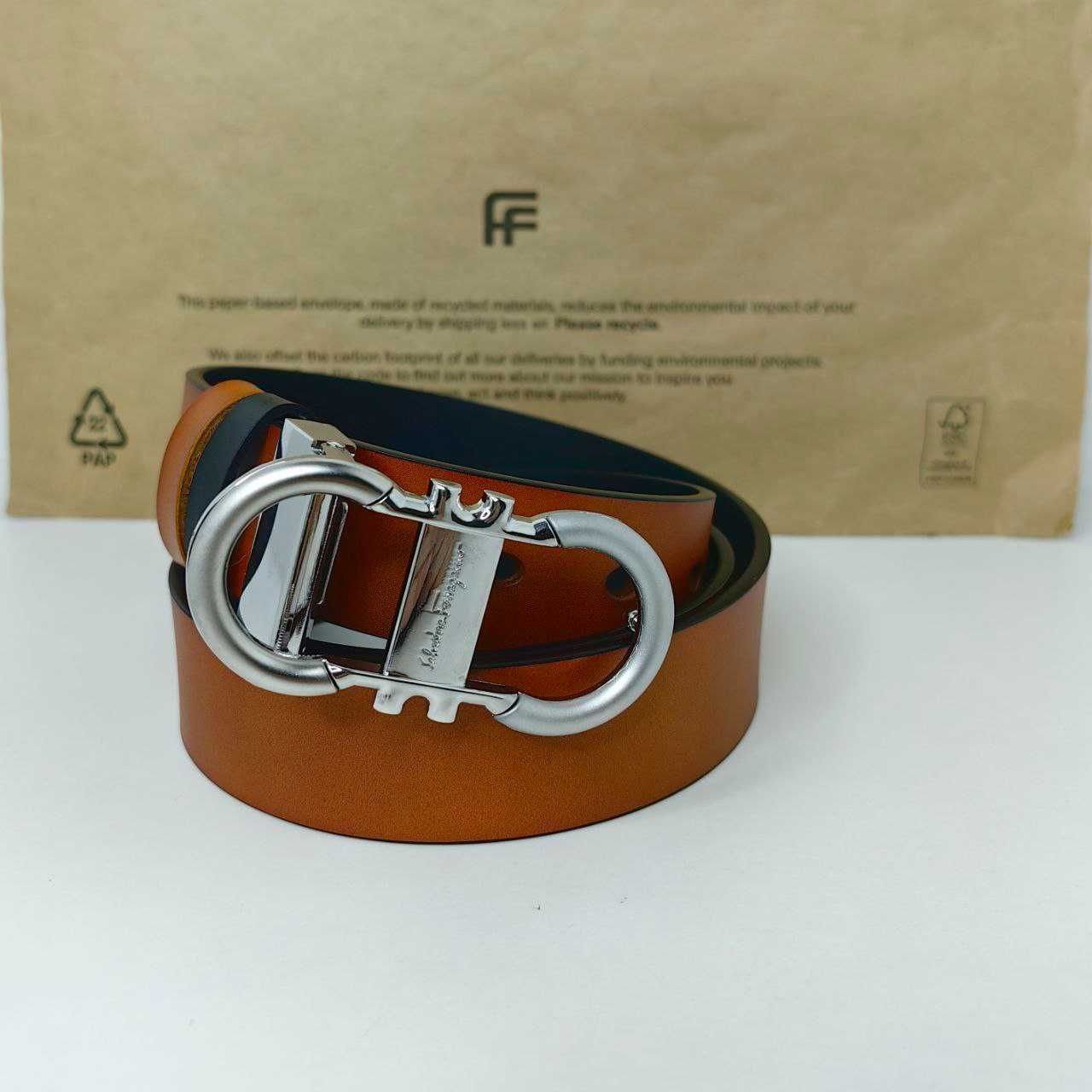 Мъжки колан Salvatore 310 Ferragamo ДВУЛИЦЕВ