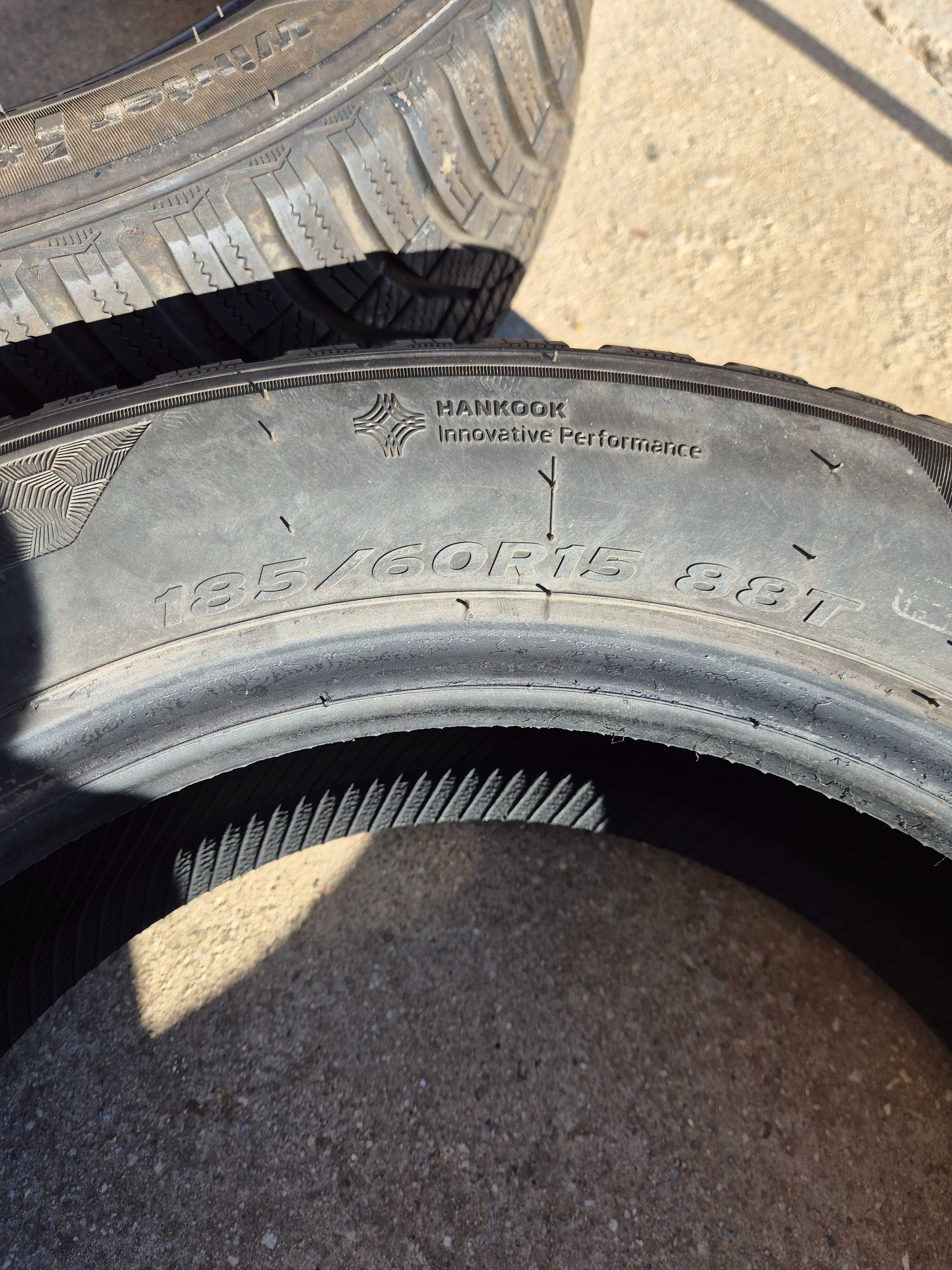 4бр. Зимни Гуми: HANKOOK ICEPT RS-3 (W-462) XL, 185/60 R15, 88T, DOT22