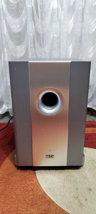Subwoofer Audio Activ HECO Vogue 5.1A Statie Interna pt El Argintiu