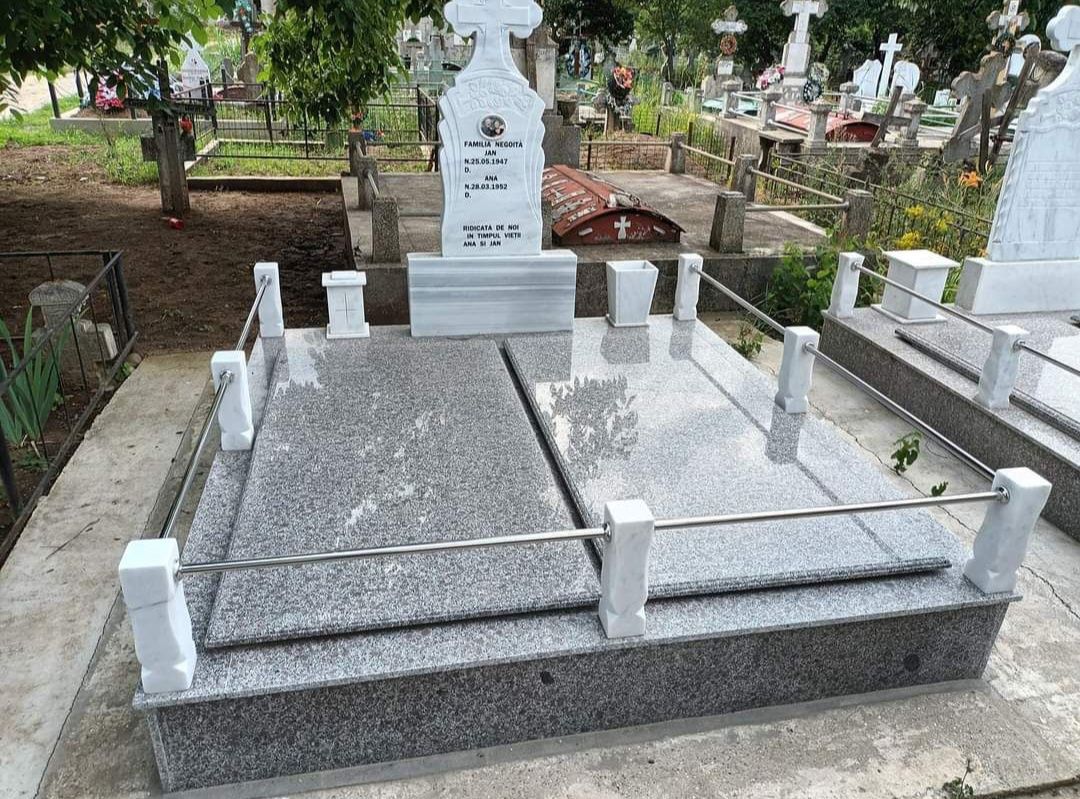Cruci marmura Lucrări construcții cimintir