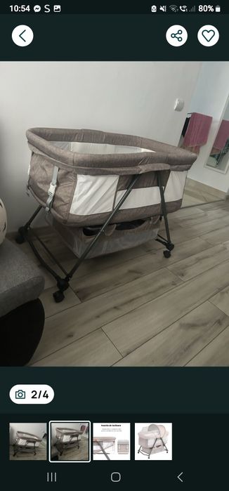 Pătuț Bebe pliabil