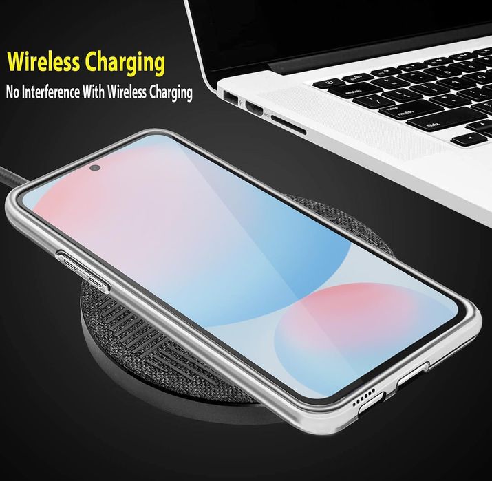 Прозрачен 360° градуса кейс samsung galaxy s25 fe