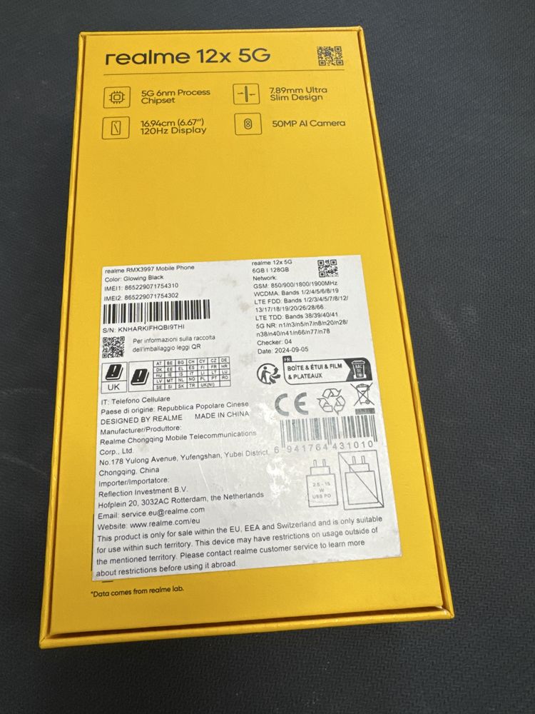 Realme 12X 5G 128gb нов