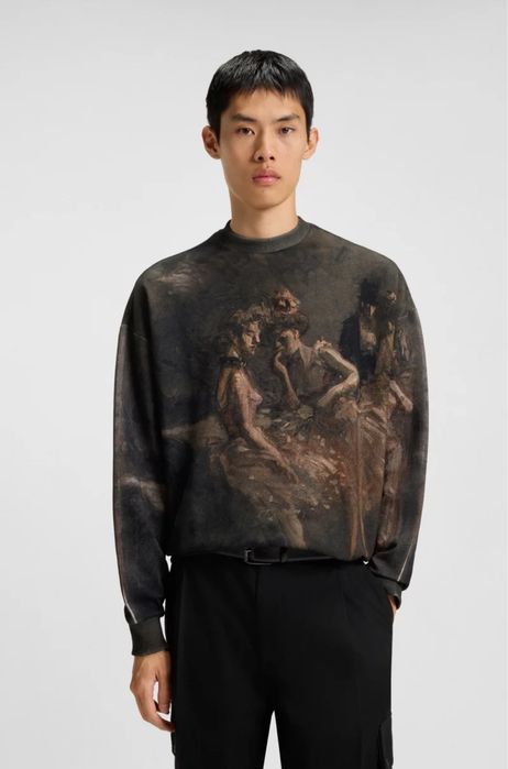 Нова Блуза/Суетшърт - Hugo Boss Ballerina Print Sweatshirt - размер М