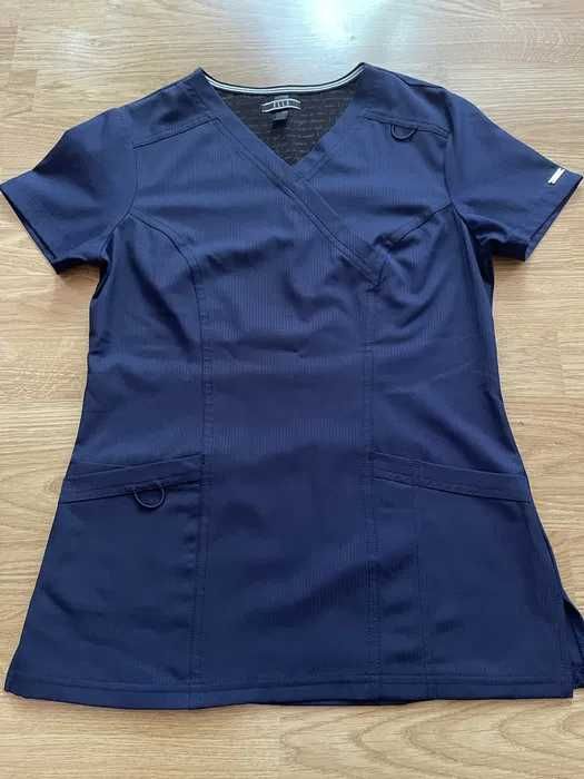 Bluza de uniforma medicala Cheroke - Navy si Negru - pentru femei