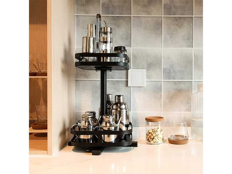 НОВА! Въртяща се етажерка - органайзер за кухня