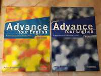 Advance your English Coursebook & Workbook: A short course