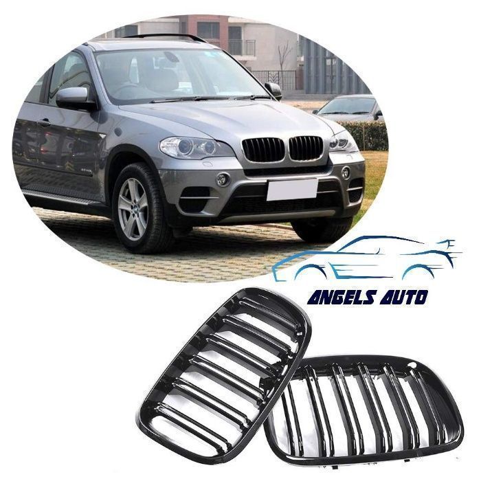 Grile BMW X5 X6 (2007-2014) Negru Lucios M Design import Germania