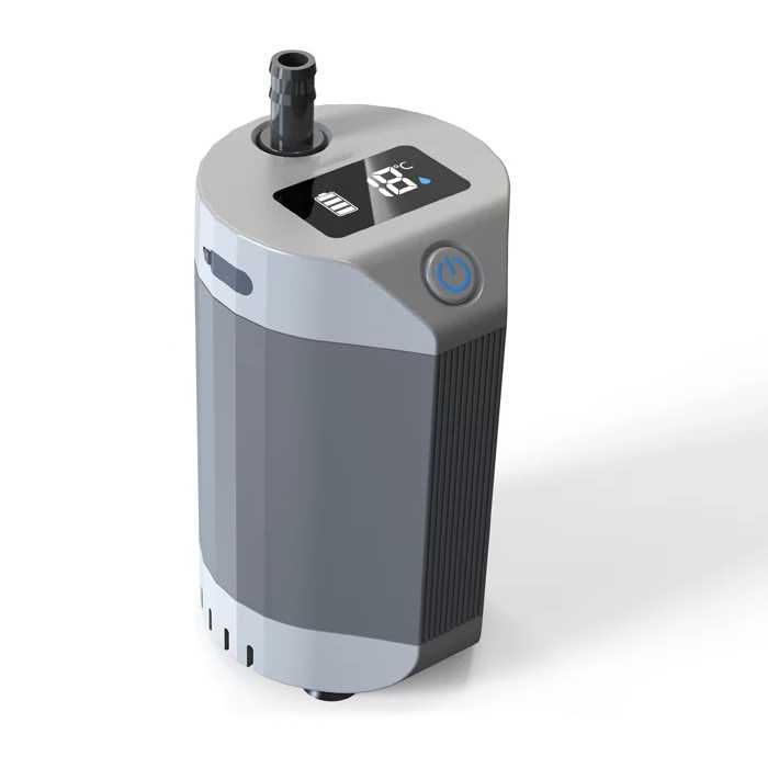 Преносим душ на 12V с дисплей, Портативен душ с USB, 5V