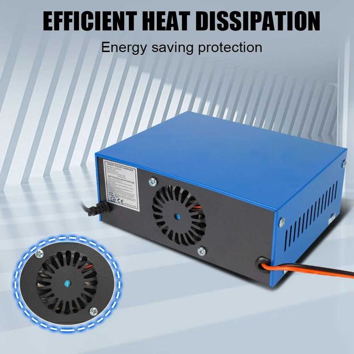 Автоматично smart зарядно за акумулатор 12V/24V 12A с импулсен ремонт