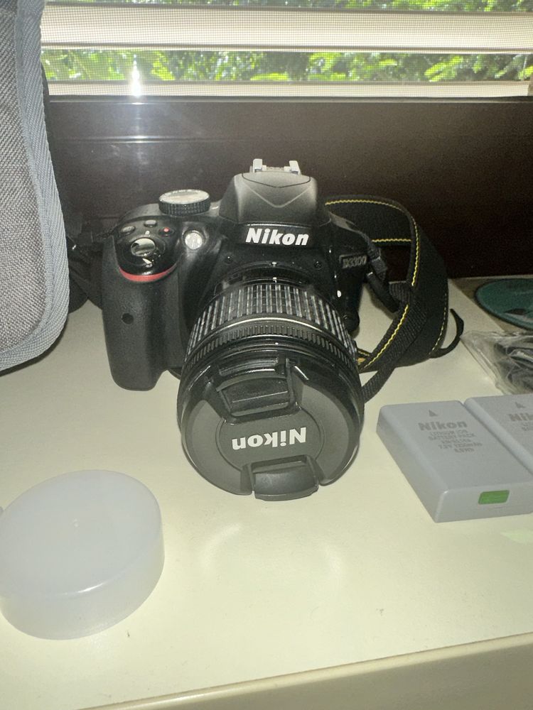 Aparat foto Nikon DSLR D3300 AF-P NIKKOR 18-55 mm 1:3.5-5.6G