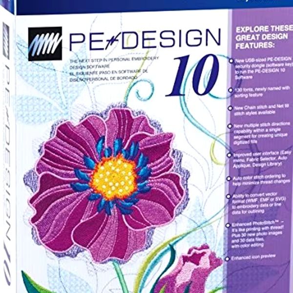 PES Design 10 software Brother + Pulse Ambassador+pachet broderii