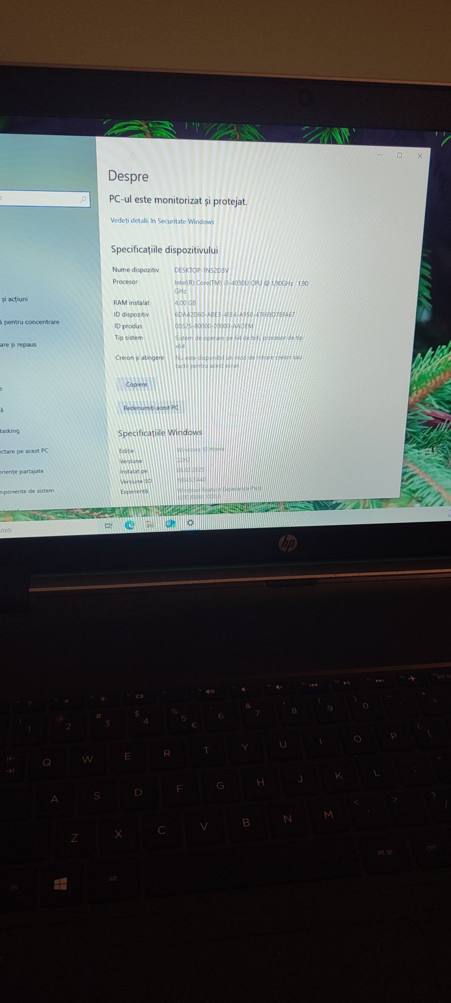 Laptop HP pavilion 17 inch intel i3