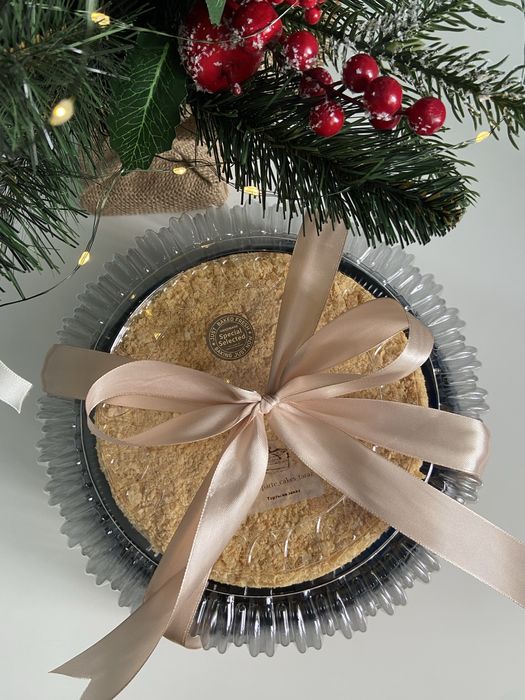 Торт Наполеон с заварным кремом