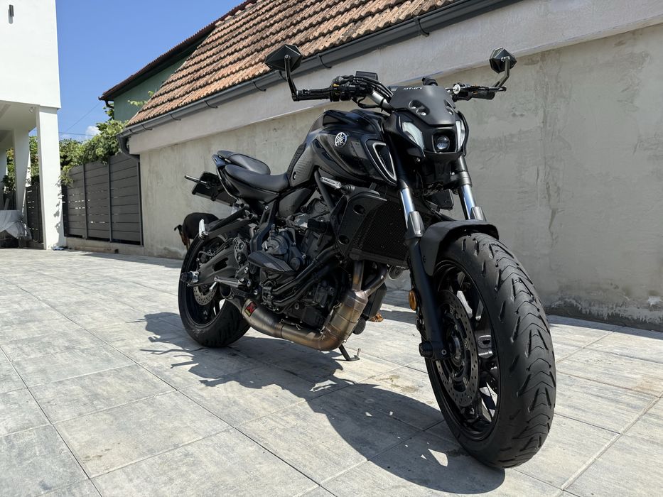 Yamaha MT 07 2021 f putini km