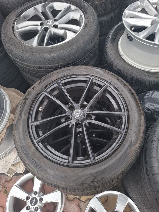 Jante cu anvelope volkswagen 5x112 R17