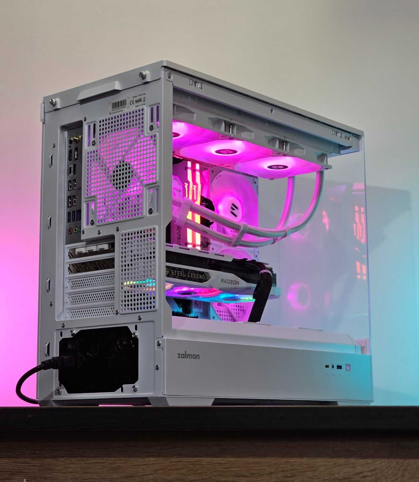 Ryzen 5-7500F/RX 7700XT 12GB/RAM 32GB/SSD 1TB/Водно/Чисто Нов+Гаранция