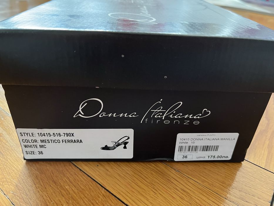 Дамски сандали на ток 36 номер