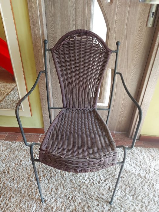 Vând  scaun/fotoliu 6buc set fier forjat grădină,terasa  150 lei bucat