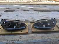Faruri Golf 7 cu sticla crapata