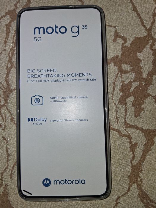 Моторола нова в гаранция при интерес пишете