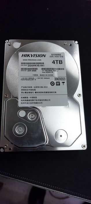 HDD Hikvision 4Tb новый