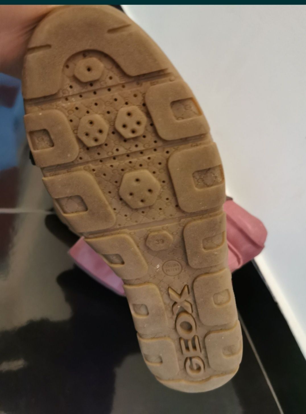 Cizme Geox piele roz  39