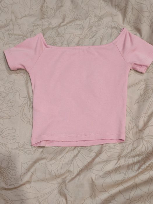 Розова Къса Блузка От Sinsay