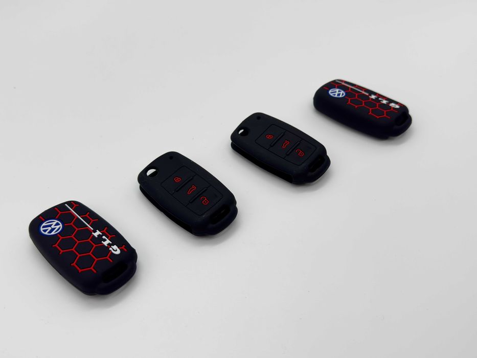 Силиконов калъф за ключ VW / Audi / Skoda / Seat