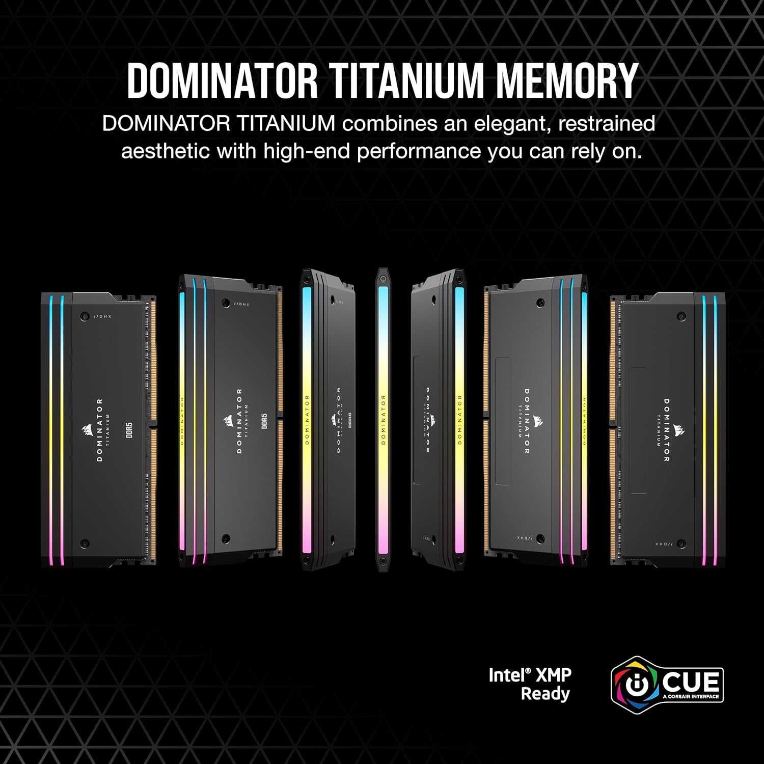 Рам памет CORSAIR Dominator Titanium (2x16GB)  32GB DDR5 7200MHz  DDR5