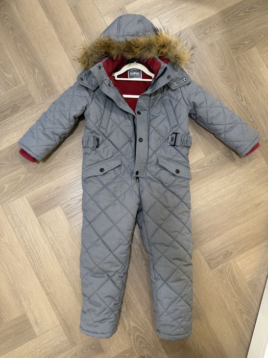 Детский зимний комбинезон gulliver гуливер