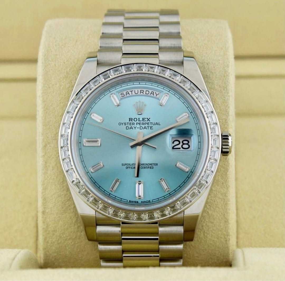 Дамски Часовници 36mm сребристо синьо