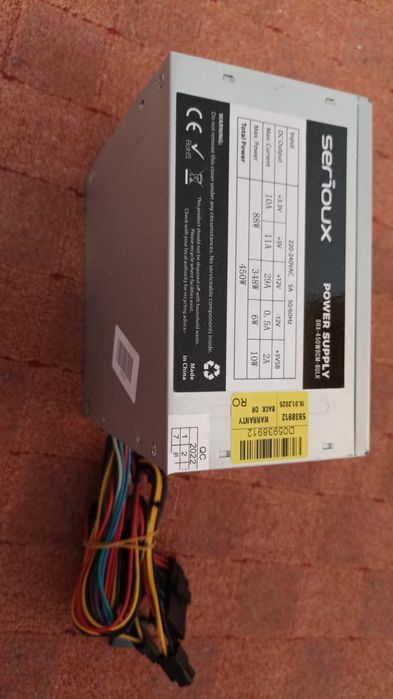 Kit placa de baza h81m-dv2, i5-4460, cooler, 12gb RAM + ssd/hdd