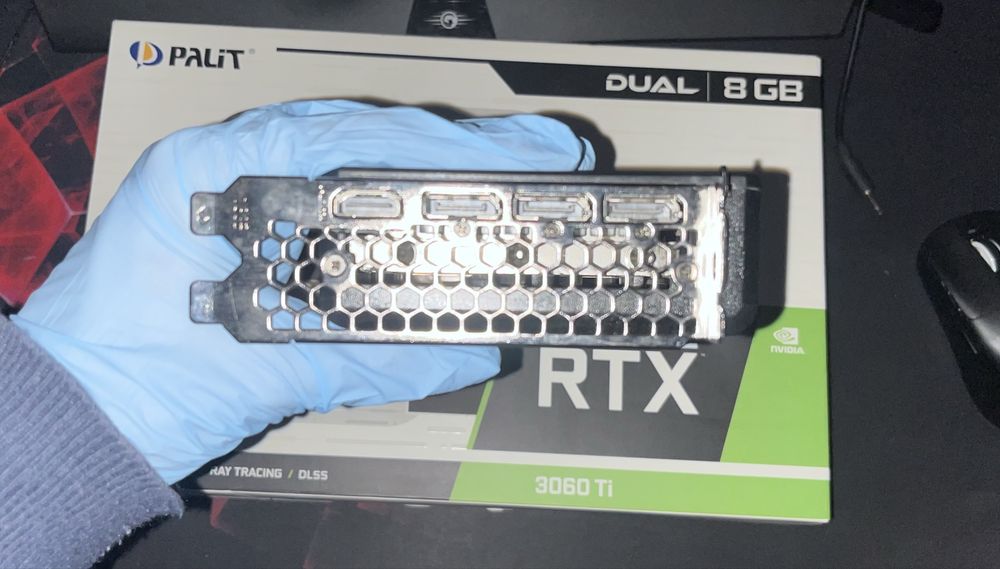 Placa video Palit GeForce RTX 3060 Ti Dual LHR 8GB GDDR6 256-bit