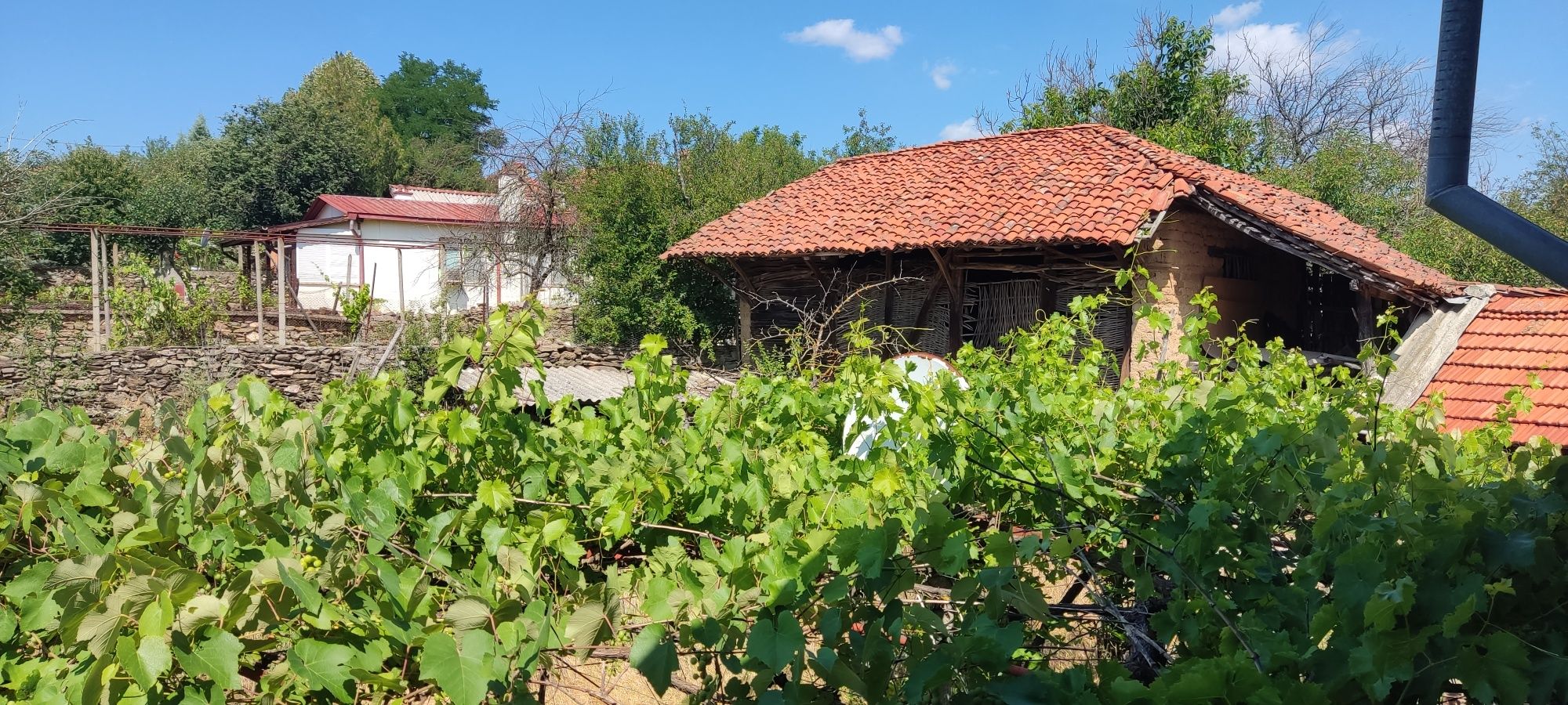 Продава къща с двор в село Казанка на 20км от  Стара Загора