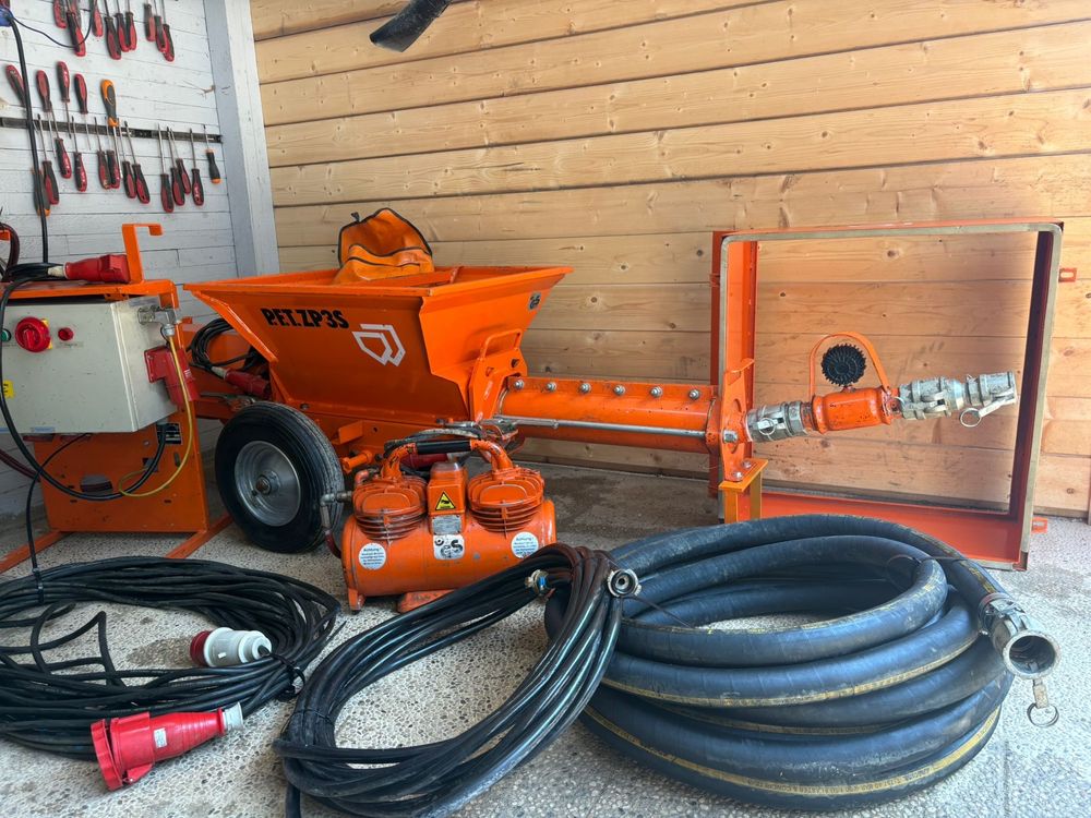 Pompa de tencuit torcret masina de tencuittorcret PFT 380 V