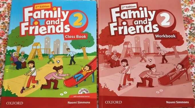 Доставка. Family and Friends 2-nd edition class book + workbook