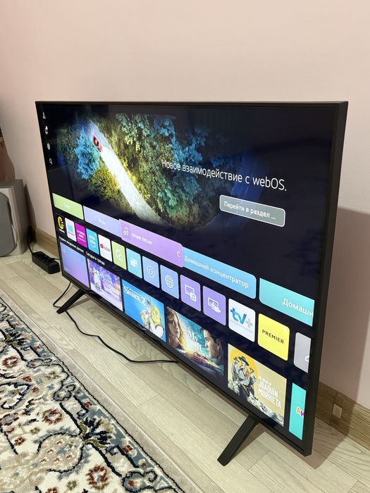 Телевизор сатамын LG 4K UHD 140 см