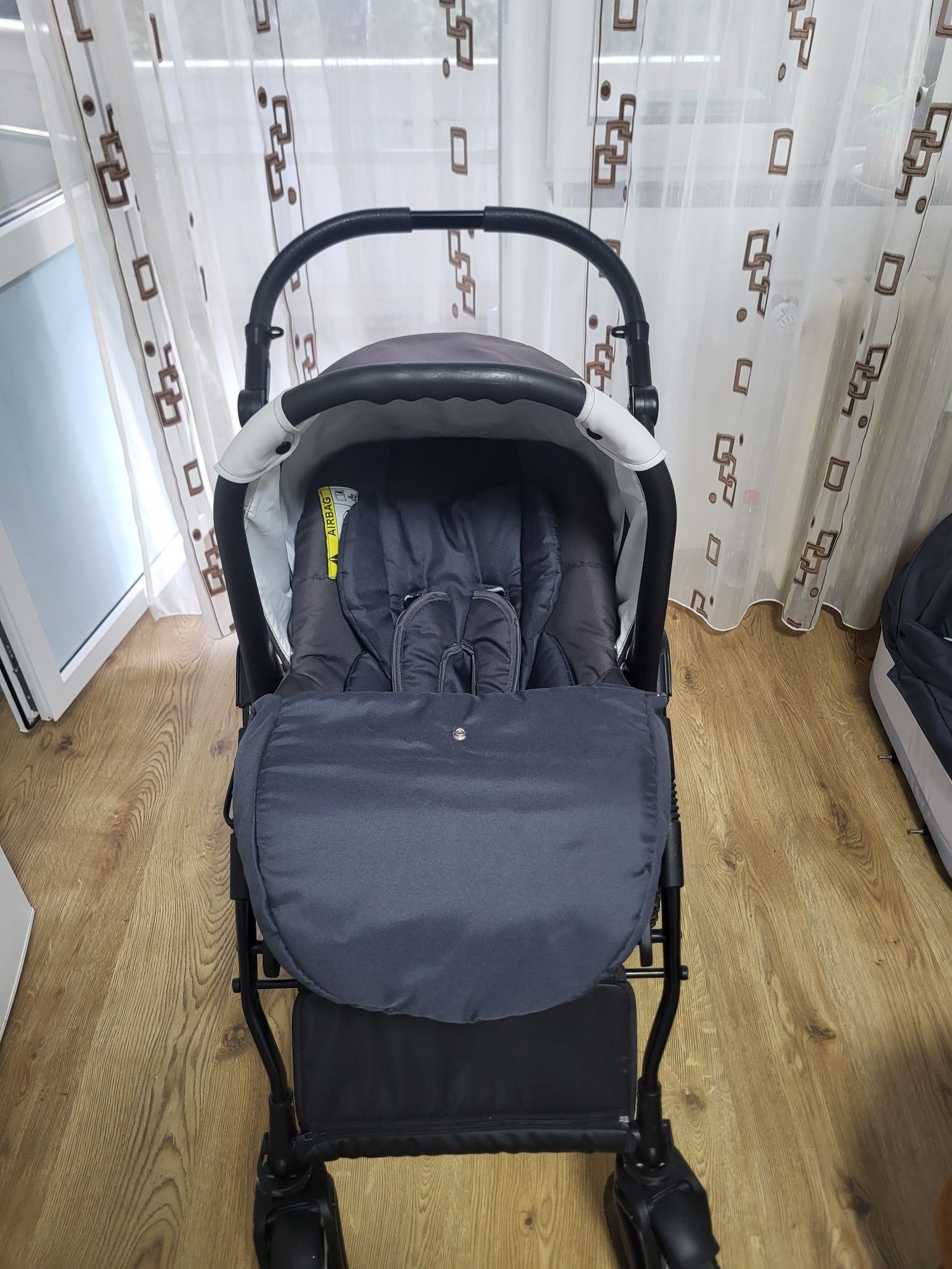 Cărucior Krausman jet grey
