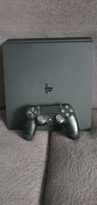 PS4 Slim 500GB + Controler + 8 jocuri si toate accesoriile originale.