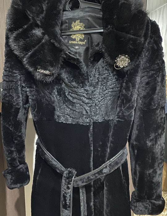 Шуба Норковая Мутоновая