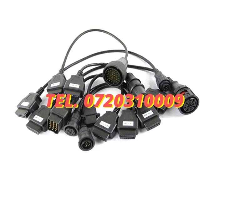 Set Cabluri Adaptoare Interfata Delphiautocom camioane Si Tiruri