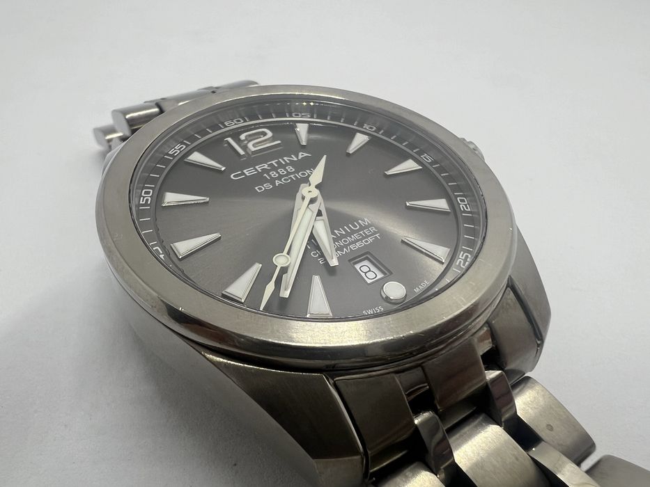 Ceas Certina Men's DS Action Watch Grey Dial Titanium