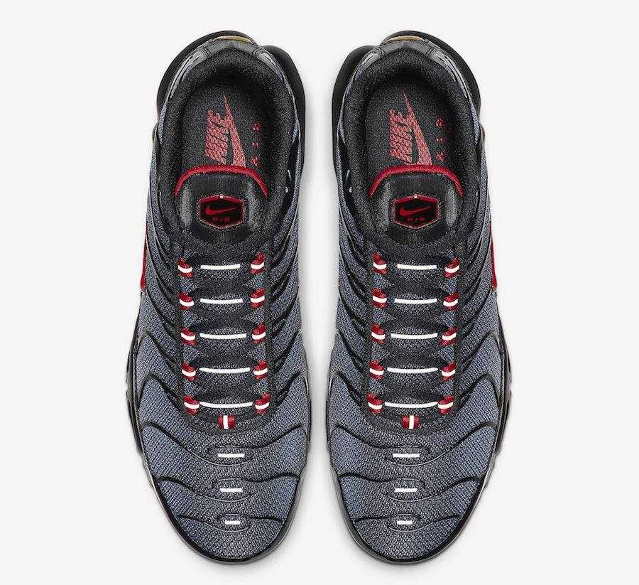 Nike Air Max Plus 'Black Gradient Red / Outlet