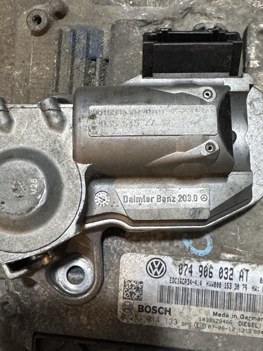 Kit pornire Calculator motor VW Crafter 2.5 TDI, cod 0281014133 BJK