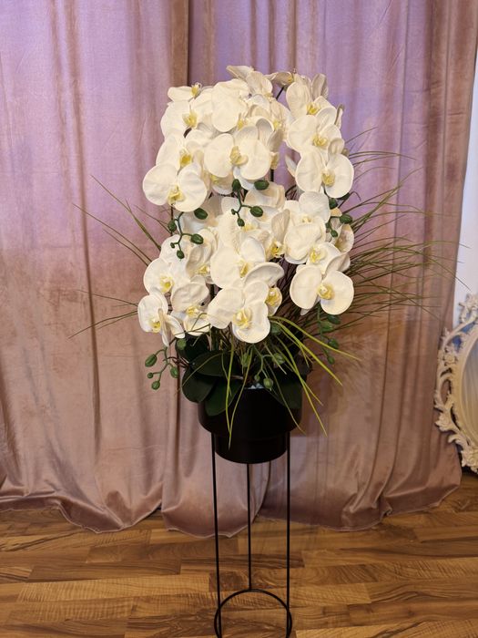 Aranjament orhidee silicon real touch
